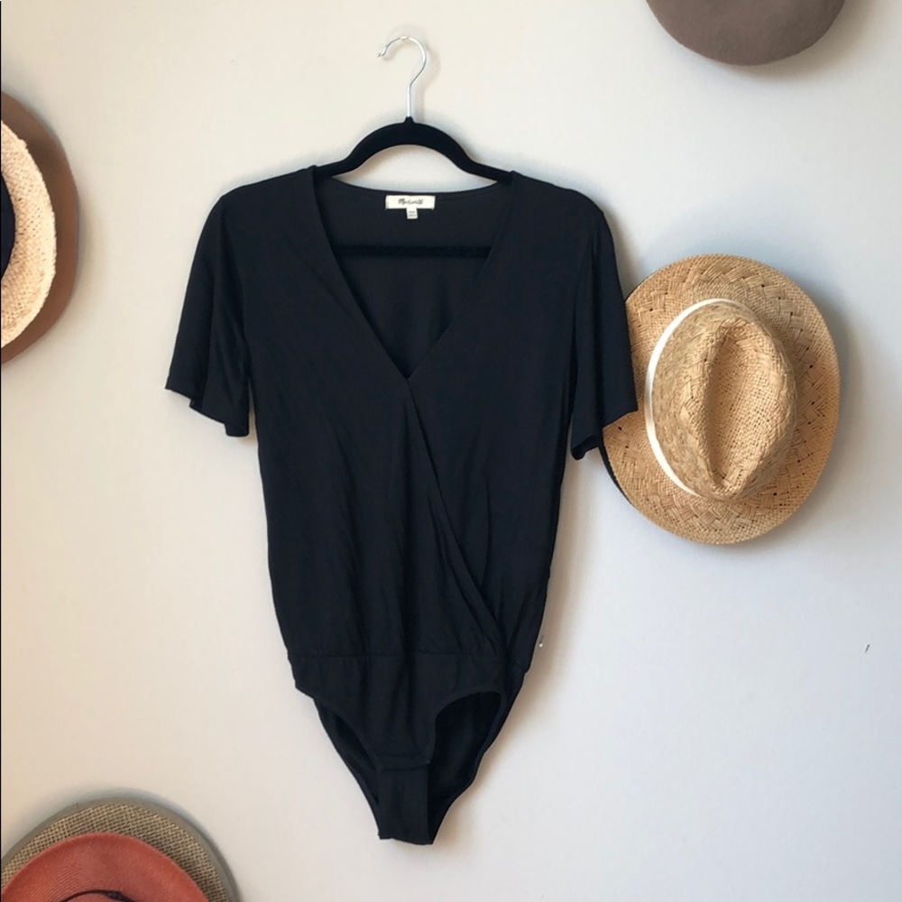 Madewell bodysuit XXS in black